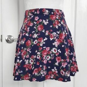 Forever 21 floral skirt